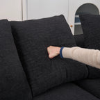 133'' Modular U-Shaped Sectional Compression Sofa