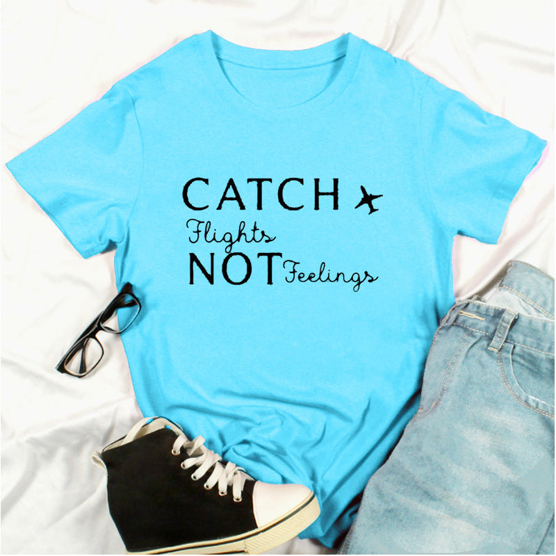 Printed Short Sleeve T-Shirt – 14 Colors | S–3XL