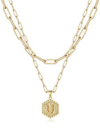 Beautiful Gold Layered Initial Necklaces (A-Z)
