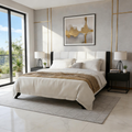 King Size Bed Frame Black and White