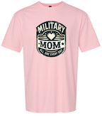 Proud Military Mom Adult Gildan Soft Shirt