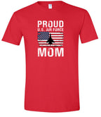 Proud Air Force Mom Adult Gildan Soft Shirt