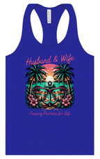 Anchor Husband and Wife Women's Racerback Tank