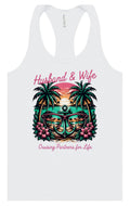 Anchor Husband and Wife Women's Racerback Tank