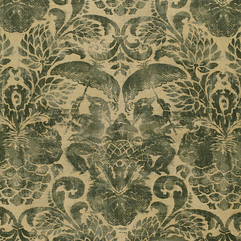 Palazzo Cinese - Azure - Schumacher 173021 -Fabric