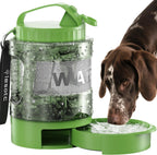 77oz Dog Travel Water Bottle with Bowl Leak Proof Hiking Camping Bottle