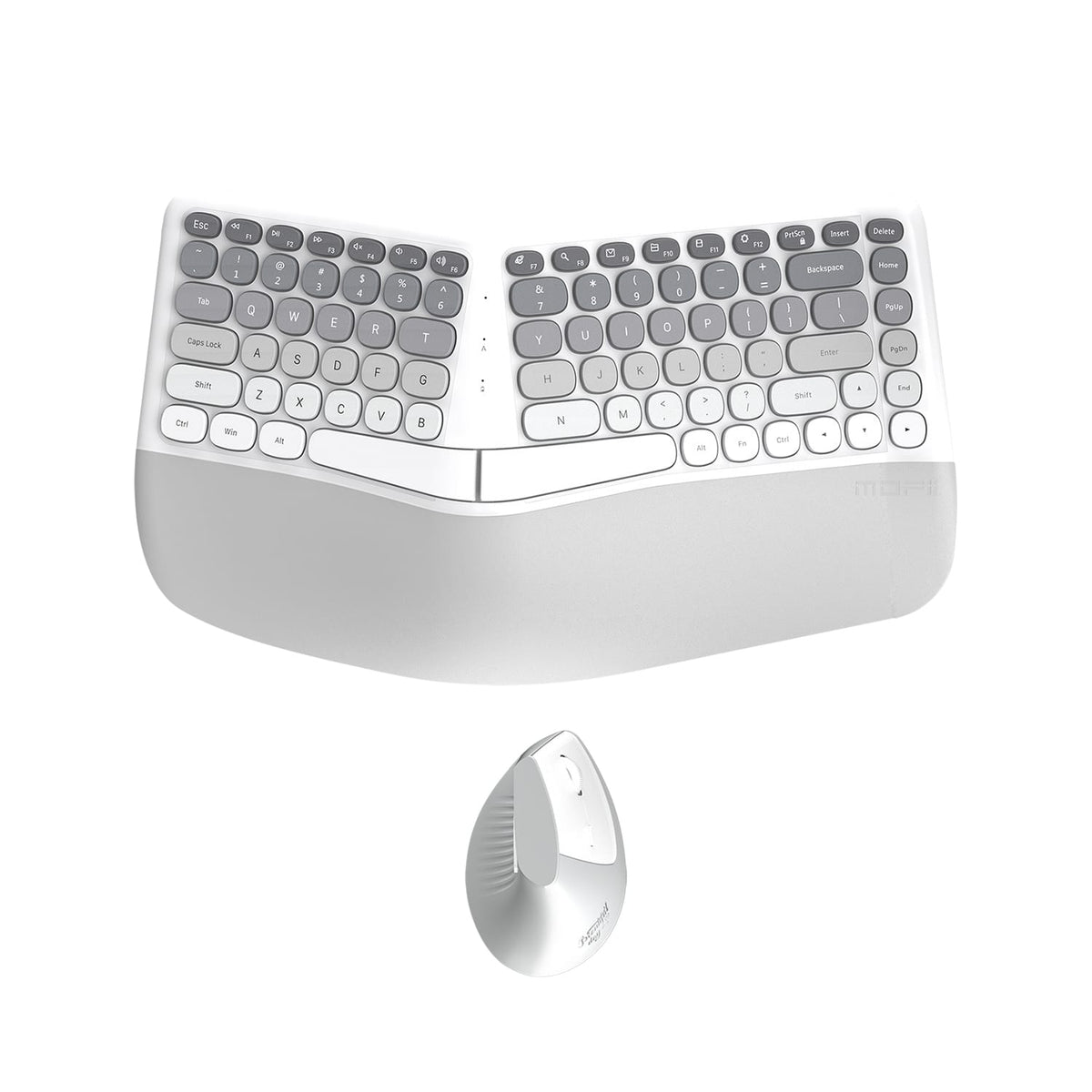 Wireless Keyboard & Mouse Combo - 85-Key RGB Keyboard