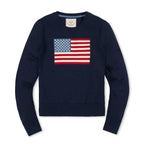 Organic Crew Neck Flag Sweater