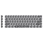XVX Venom Themed Liquid Metallic Electroplating ABS+PC Keycap Set