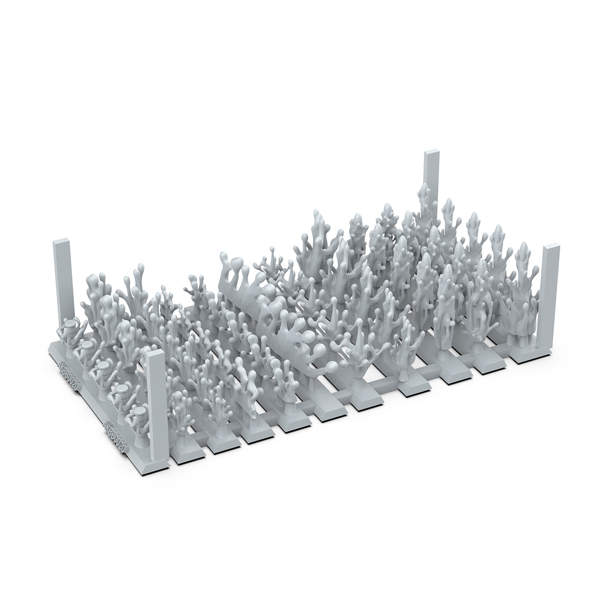 AK Interactive Basing Bits: Blood FX (54 Pieces)