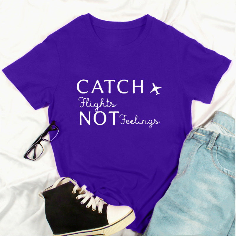 Printed Short Sleeve T-Shirt – 14 Colors | S–3XL