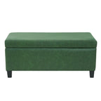 Storage Ottoman with Flip-Top Lid