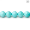 8mm Amazonite Plain Round Beads 15.5 inch 50 pieces AA 1mm hole