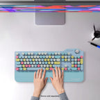 Wireless Keyboard - Silent Keys, 104 Keys Full Keyboard