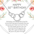 50th Birthday Necklace