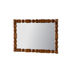 Vintage Wooden Carved Wall Mirror