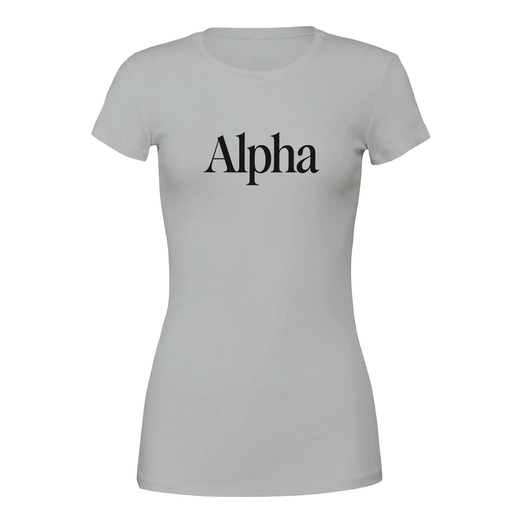 The Self Assured Alpha Women's Cotton T-Shirt