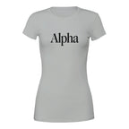 The Self Assured Alpha Women's Cotton T-Shirt