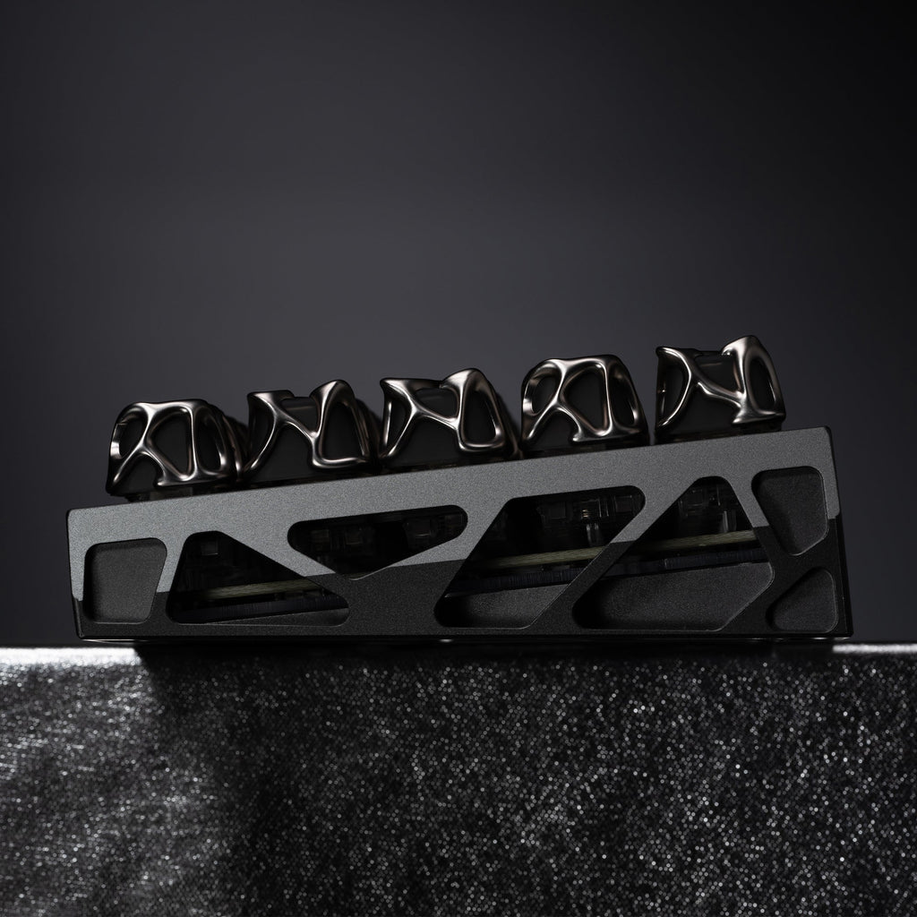XVX Venom Themed Liquid Metallic Electroplating ABS+PC Keycap Set