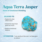 Empath’s Shield - Aqua Terra Jasper Bracelet