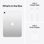 Apple iPad 11-inch: A16 chip, 11-inch Model, Liquid Retina Display, 128GB, Wi-Fi 6, 12MP Front/12MP Back Camera, Touch ID, All-Day Battery Life — Silver