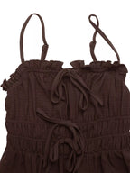 Tie-Front A-Line Dress