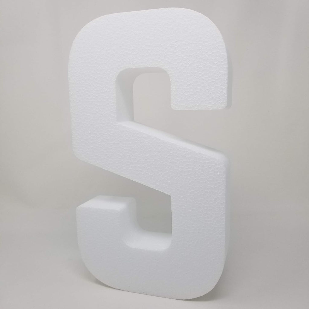 Foam Letter Shapes - 6", 12", and 24" Tall