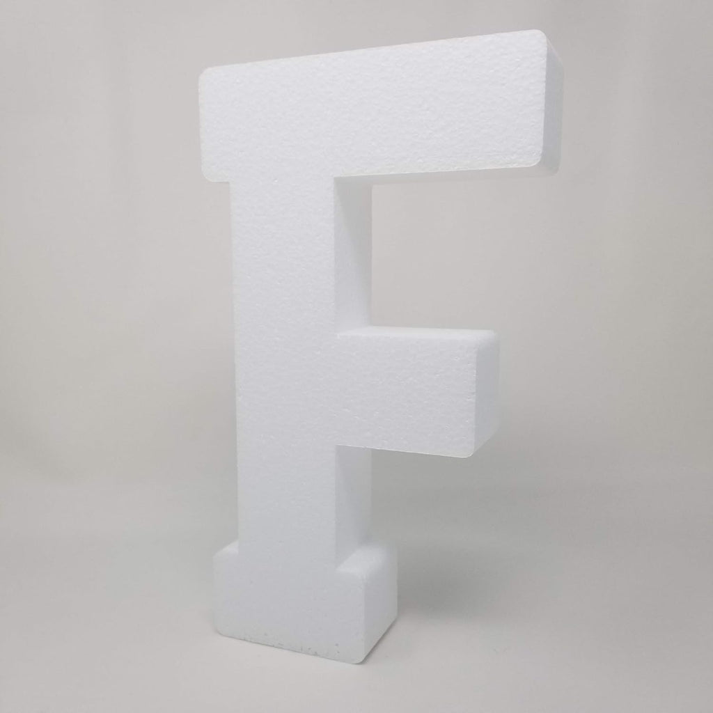 Foam Letter Shapes - 6", 12", and 24" Tall