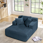 Chaise Lounge Sofa Bed With Deep Seat For Living Room