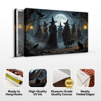 Coven of Witches Halloween Wall Art