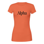 The Self Assured Alpha Women's Cotton T-Shirt