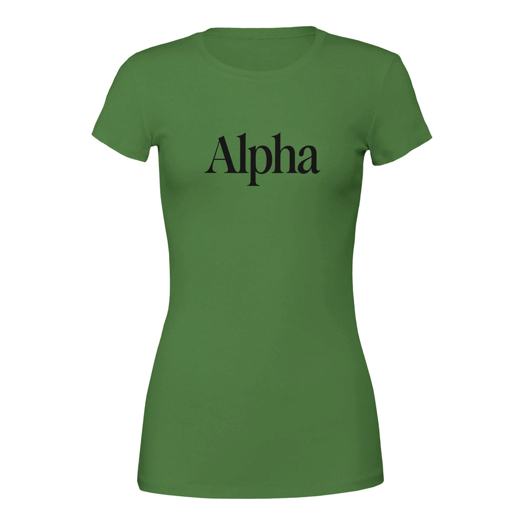 The Self Assured Alpha Women's Cotton T-Shirt