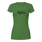The Self Assured Alpha Women's Cotton T-Shirt