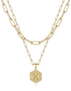 Beautiful Gold Layered Initial Necklaces (A-Z)