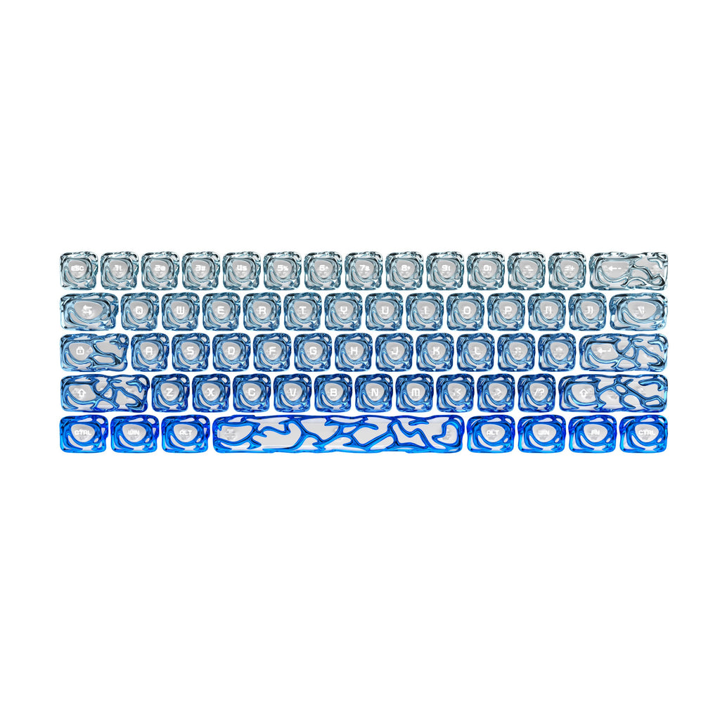 XVX Venom Themed Liquid Metallic Electroplating ABS+PC Keycap Set