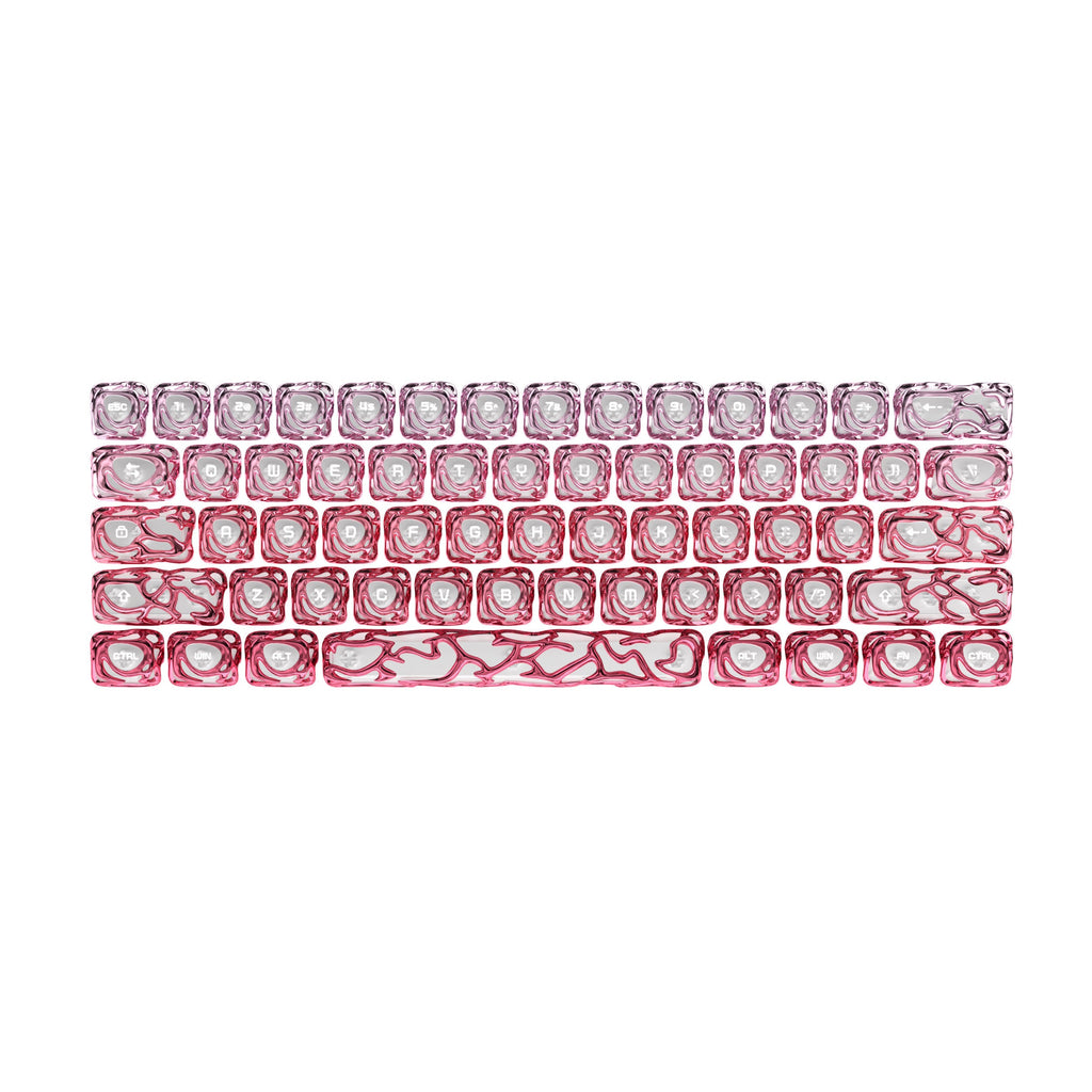 XVX Venom Themed Liquid Metallic Electroplating ABS+PC Keycap Set