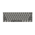 XVX Venom Themed Liquid Metallic Electroplating ABS+PC Keycap Set