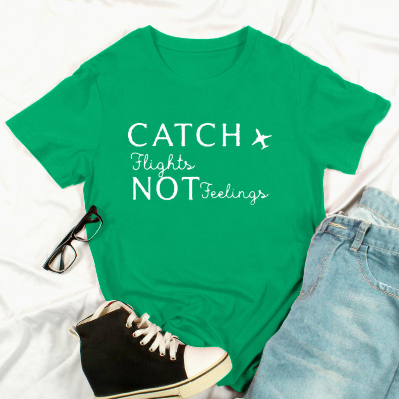 Printed Short Sleeve T-Shirt – 14 Colors | S–3XL