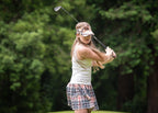 AGGIE BROWN PLAID DRESS