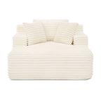 Chaise Lounge Sofa Bed With Deep Seat For Living Room