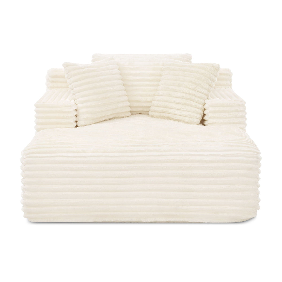 Chaise Lounge Sofa Bed With Deep Seat For Living Room