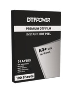 A3+ Turbo Peel Instant DTF Film Sheets