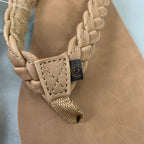 COBIAN Braided Pacifica Sandals Women's SZ 6, EU 41 TAN BBP23-230-6