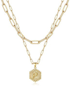 Beautiful Gold Layered Initial Necklaces (A-Z)