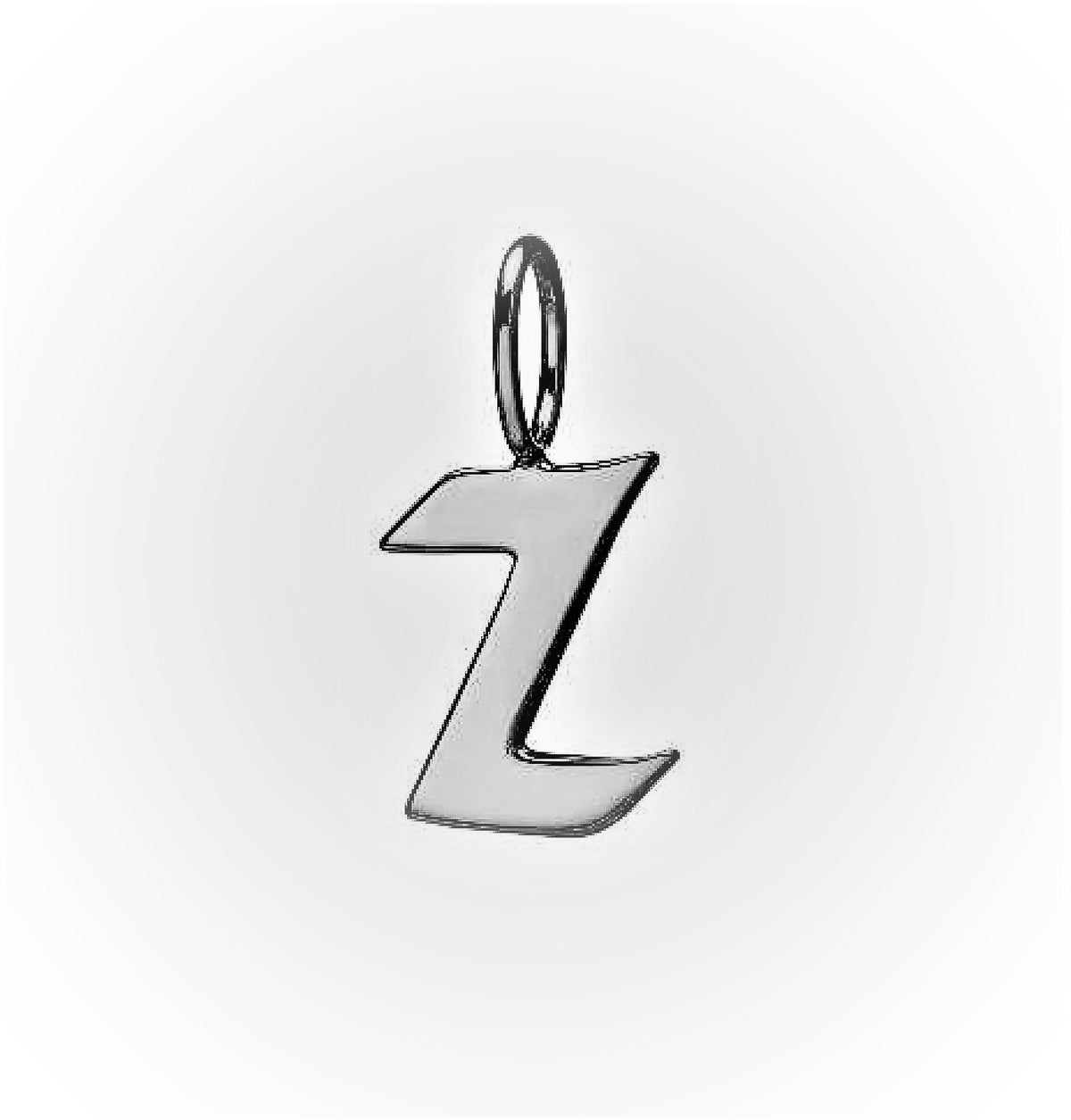 Gold Filled Charm Personalized Gotic Initial Letter Charm Necklace, Custom Old English Font Style, Delicate Initial Necklace For Women Men (Small) | A-213 to A-238, A-240 to A-265
