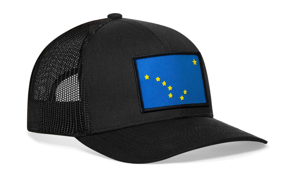 Alaska Flag Trucker Hat | AK Snapback