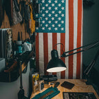 American Flag - Fire Hose