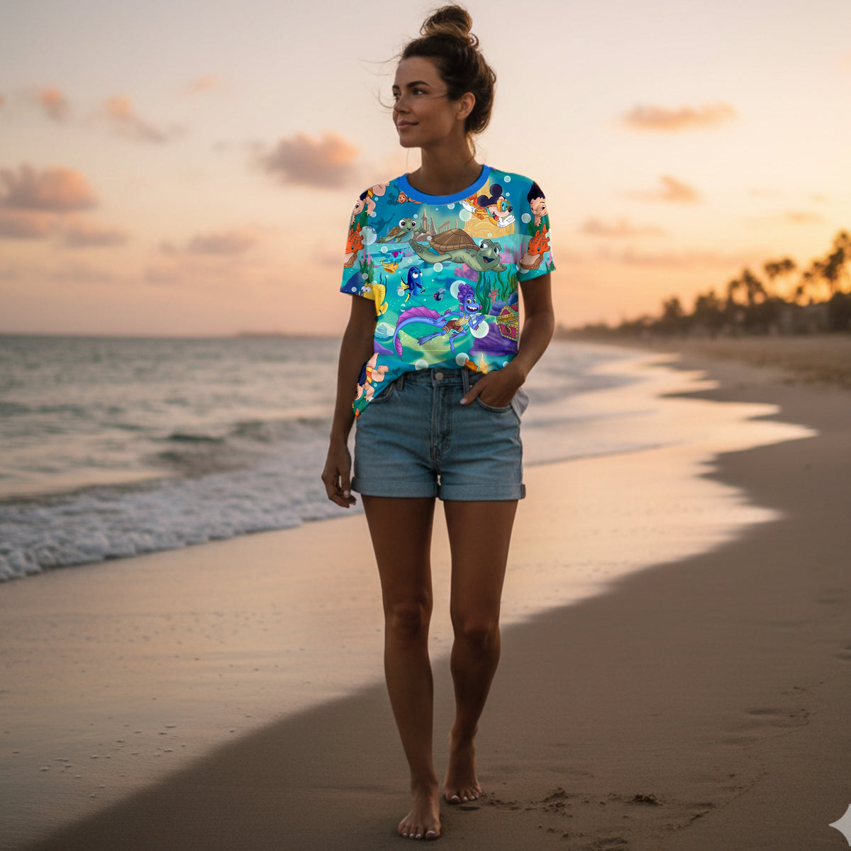 Sea Mash Up Adult Tee