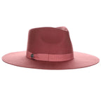 Biltmore Celebration - Wide Brim Premium Wool Felt Fedora Hat (Closeout)