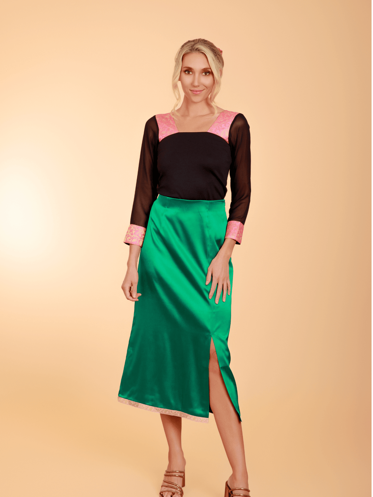 The Dolce Top with Sleeves